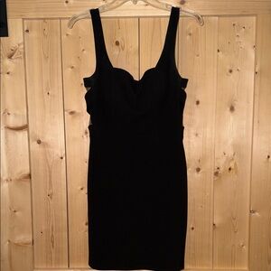 B. Smart Black Dress with mesh side accents Size 9/10 Retails $49
